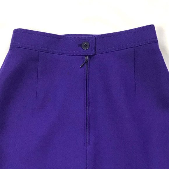 Louise Feraud German made wool pencil skirt - Picture 4 of 8